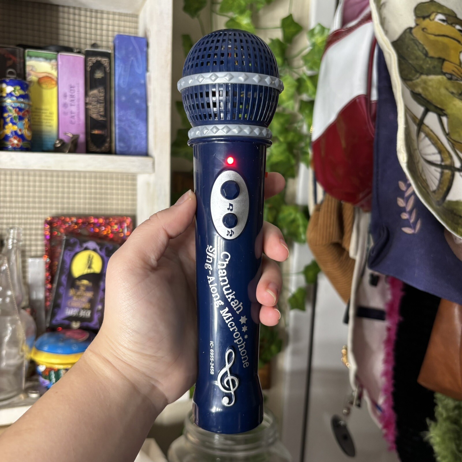 Rite Lite Hanukkah/Chanukah Sing-A-Long Karaoke Microphone Toy