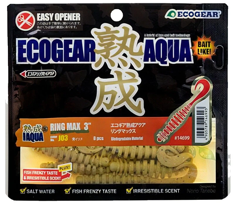 Ecogear 咸水条纹鲈鱼鱼饵、诱饵