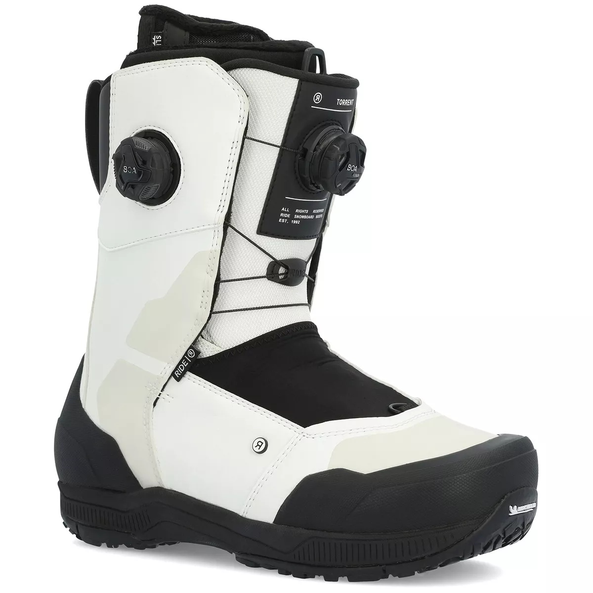 2024 NIB Mens Ride Torrent Snowboard Boots 570 11 white EVA midsole BOA