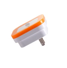 Plug-in LED Night Light Dusk-to-Dawn Sensor Bedroom Bath Hallway Wall 6PK