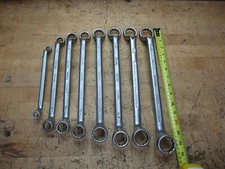 HEYCO 475 metric deep offset dual 12pt box end wrench set 17mm-32mm & 12/13mm #4