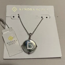 NWT Kendra Scott Initial D Necklace