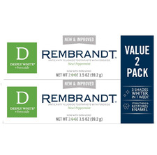 Rembrandt Deeply White + Peroxide Whitening T...