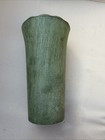 8" VTG Fronzwood Plastic Green Flower Vases scalloped rim Melmac RETRO — photo 4
