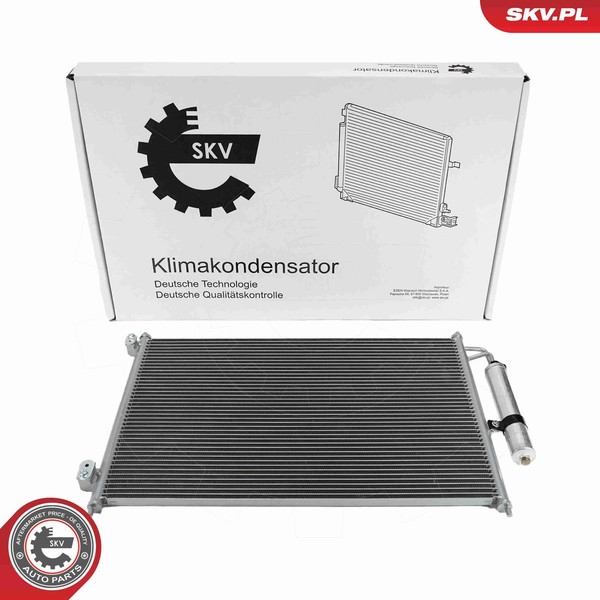 Kondensator Klimaanlage Esen SKV 86SKV351 Aluminium FüR Nissan Trail 2 T31 VAN-image