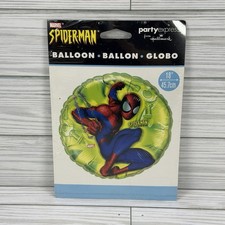 NEW 18  Marvel SPIDERMAN Party Express Hallmark Foil Mylar Helium Balloon
