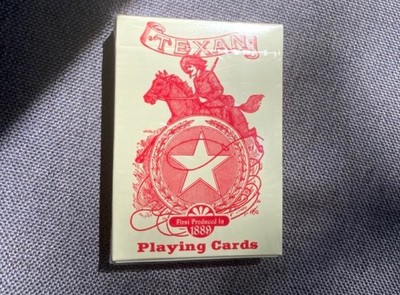 Vintage Bicycle TEXAN Playing Cards USPCC Ohio / rare, out of print