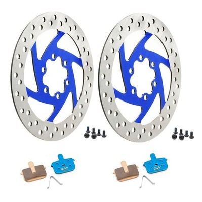 2 x eWheel Bremsscheibe Bremsbeläge Set Keramik Segway Ninebot Max G3