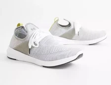 Coolway Tuck Fit Sneakers Grey Low Top Mesh Mens US 10 Lightweight EUC