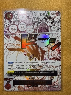 ONE PIECE - HONESTY IMPACT - OP11-018 - ALT ART RARE MANGA EVENT - ENGLISH