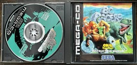 SEGA MEGA CD BC RACERS ⭐⭐⭐ COMPLETE WITH MANUAL RARE GAME ⭐⭐⭐