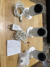 3 Pack YI 1080p Home Camera Family Pack w/ Night Vision Two Way Audio. 1 New