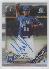 2019 Bowman Chrome Prospects Refractor /499 Yefri Del Rosario #CPA-YDR Auto 15r3