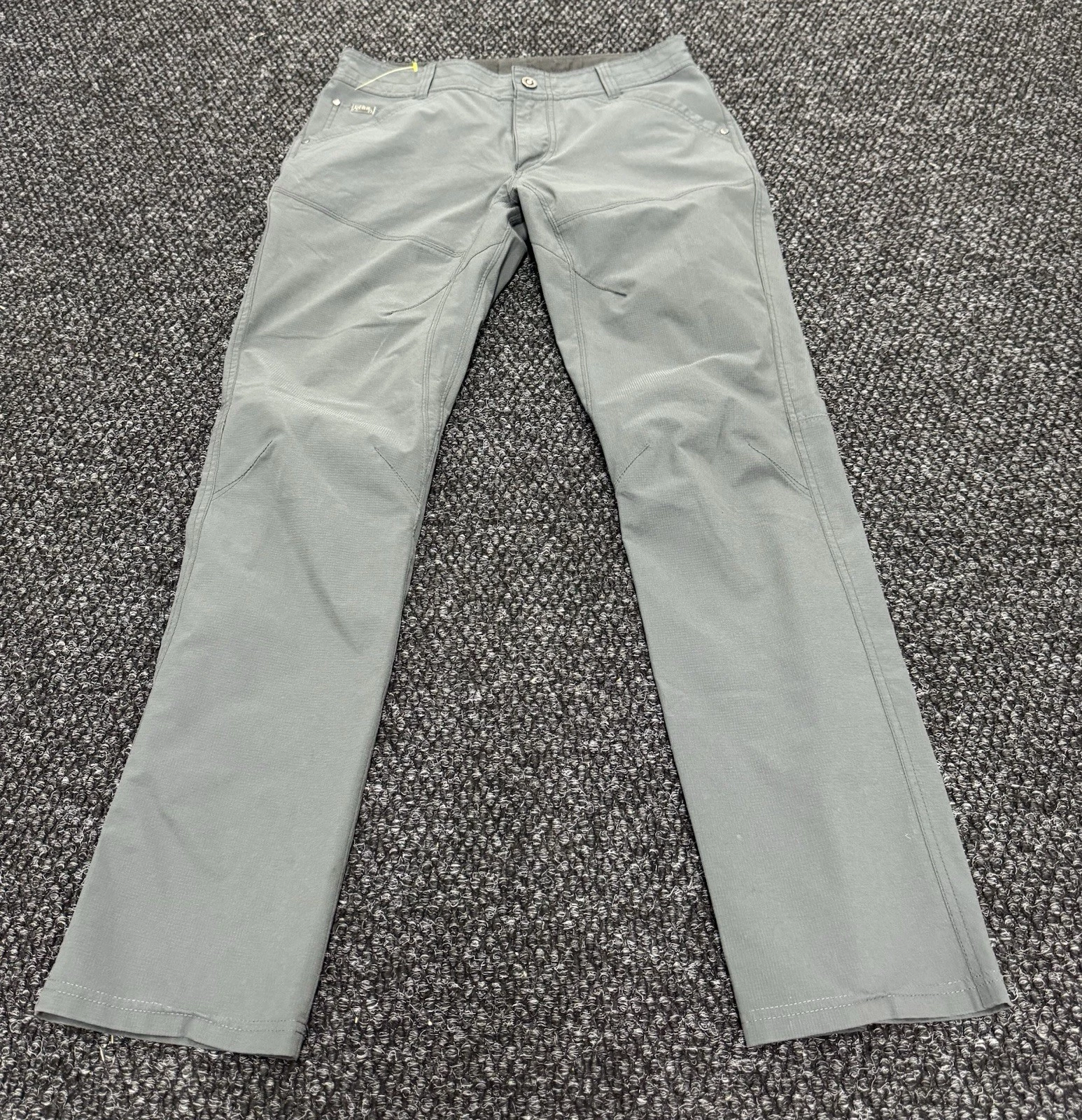 KUHL Silencr Pant Men 32x32 Gray Stretch Hiking Trail Outdoor Lightweight 5166