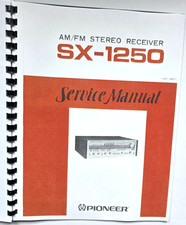 Pioneer SX-1250 Receiver Service Manual (In Color) -SX1250
