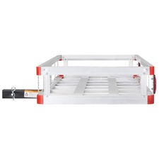 Uimoso Hitch Mount Cargo Carrier 49.4x22.4x7.1 In 500lb Aluminum For 2 Receiver