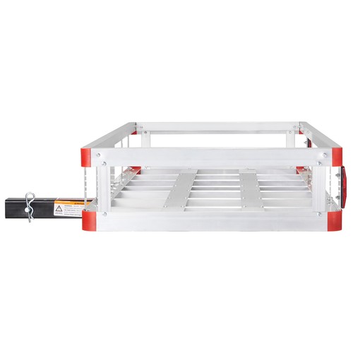 Uimoso Hitch Mount Cargo Carrier 49.4x22.4x7.1 in 500lb Aluminum for 2" Receiver