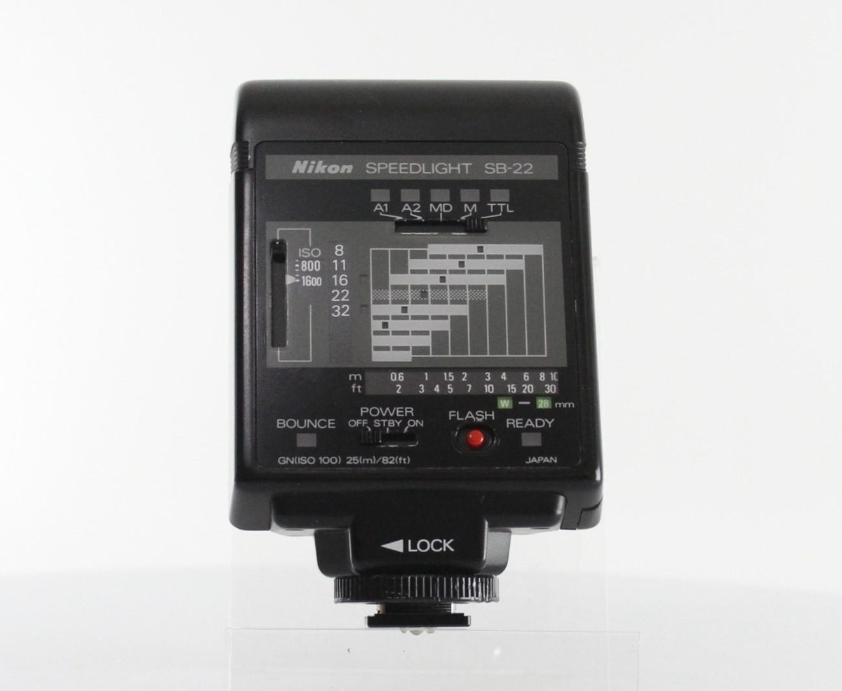 Nikon Speedlight SB-22 Shoe Mount Flash for Nikon for sale