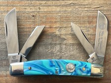 Hen & Rooster Bertram Cutlery German Made Corelon Sea Foam Congress Knife