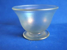 STEUBEN VERRA DE SOIE OPEN SALT CELLAR, SHAPE 3067, c 1910