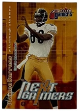 2000 Fleer Gamers Extra #116 Plaxico Burress Pittsburgh Steelers