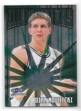 DIRK NOWITZKI ROOKIE 1998-99 FLEER BRILLIANTS ILLUMINATORS 9 DALLAS MAVERICKS