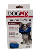 DOGMX INFLATABLE E-COLLAR X-SMALL PROTECTIVE COLLAR NEW