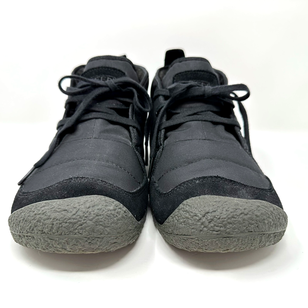 Keen Mens Howser Lace Up Quilted Chukka Boots US 10 Black  display picture 2