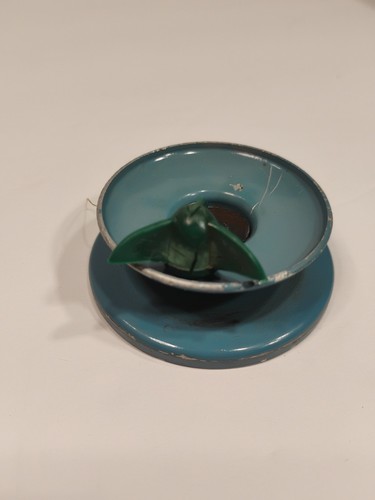 Mulinello da Pesca Spin-Master Vintage Metallo Blu Mulinello da Collezione GIAPPONE - Foto 12 di 12