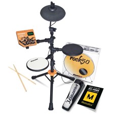 Carlsbro Rock50 Childrens Electric Drum Set - Perfect for Beginners & Kids