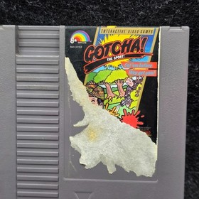 Gotcha The Sport Nintendo NES Authentic Tested & Working
