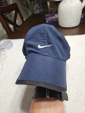 Nike Navy Blue Dry Fit Feather Light Adjustab...
