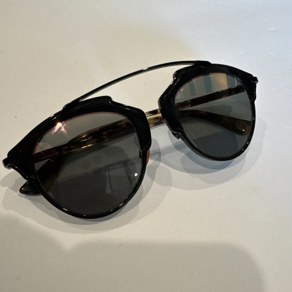 Christian Dior So Real Mirrored Sunglasses NT1ZJ 48 22 140 With Case - Image 2 of 4