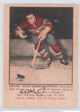 2001-02 ITG Parkhurst Reprints Bernie Geoffrion #018 HOF 0f8