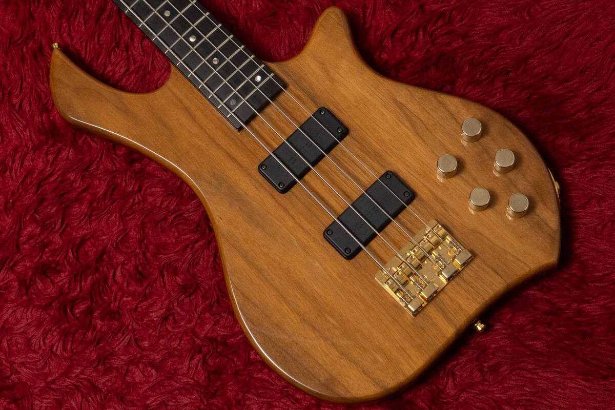 Electric Bass Guitar ZON Legacy Elite Koa Maple Neck Natural Japan