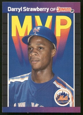 Darryl Strawberry - 1989 Donruss Baseball - MVP BC-6