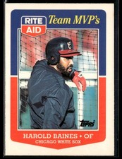 1988 Topps Rite-Aid Team MVP's #16 Harold Baines Baseball Card 0501L