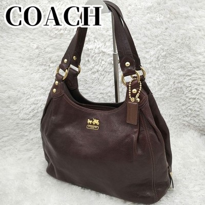 美品 ✨️COACH マディソン レザー ブラウン マギー バッグ 14336 s-l400.jpg