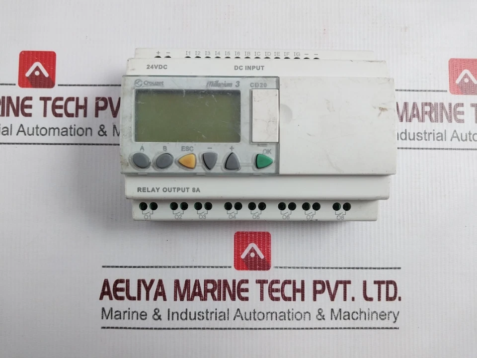 CROUZET CD20 Programmable Logic Controller (PLC) 24VDC 6W Max 88 970 051 - Image 2 of 4
