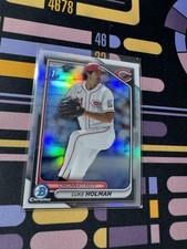 2024 Bowman Draft #BDC-100 Luke Holman Chrome Refractor