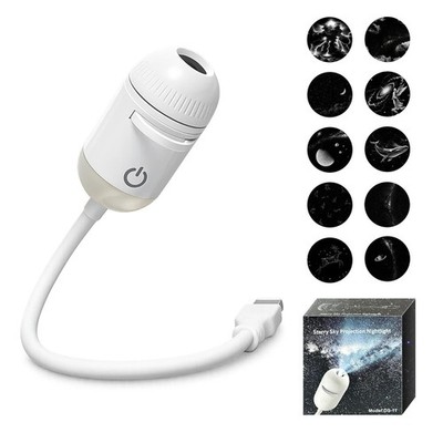 Sternenhimmel Aurora Galaxy Projektor Nachtlicht HD 360° drehbar LED Stimmungslampe