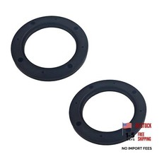 2Pcs Universal Fit ABS Car Stereo Speaker Spacers, Black Plastic Speaker 4 Inch