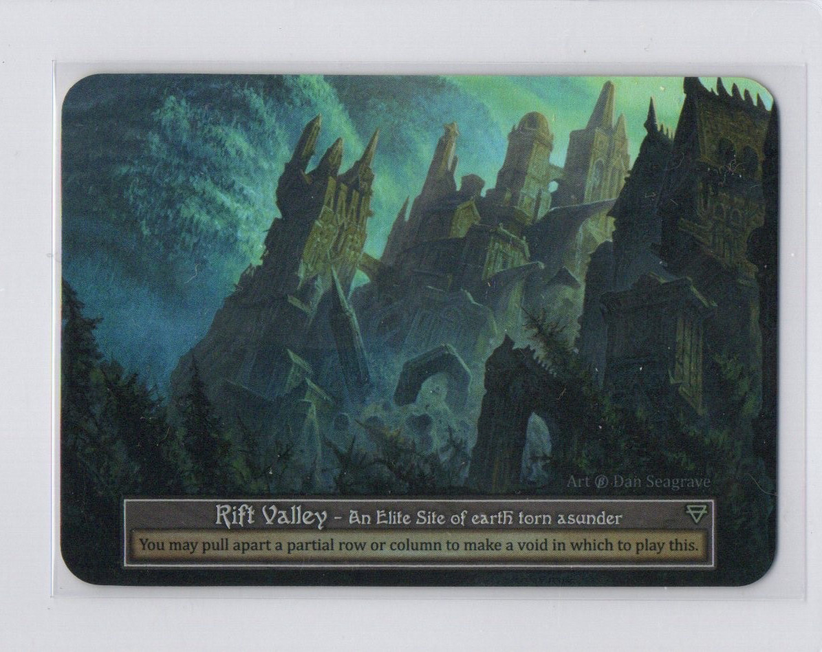 Sorcery Contested Realm - Beta - Rift Valley Foil NM