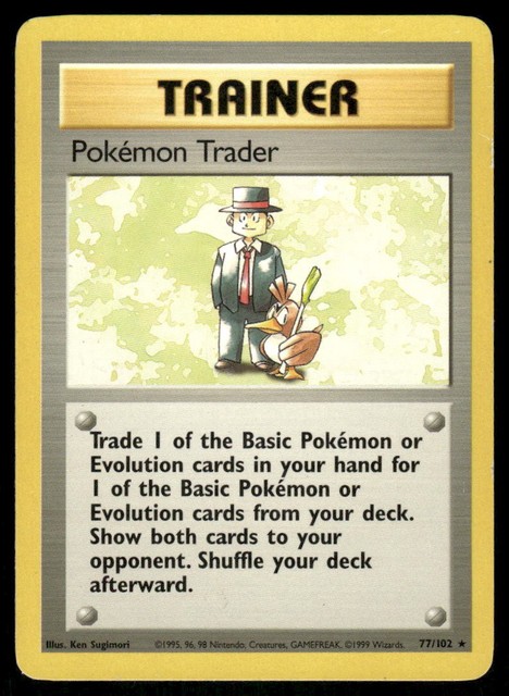 Pokemon Trader #77 (Base Set (1999))