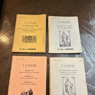 4 Books Of J S Bach English