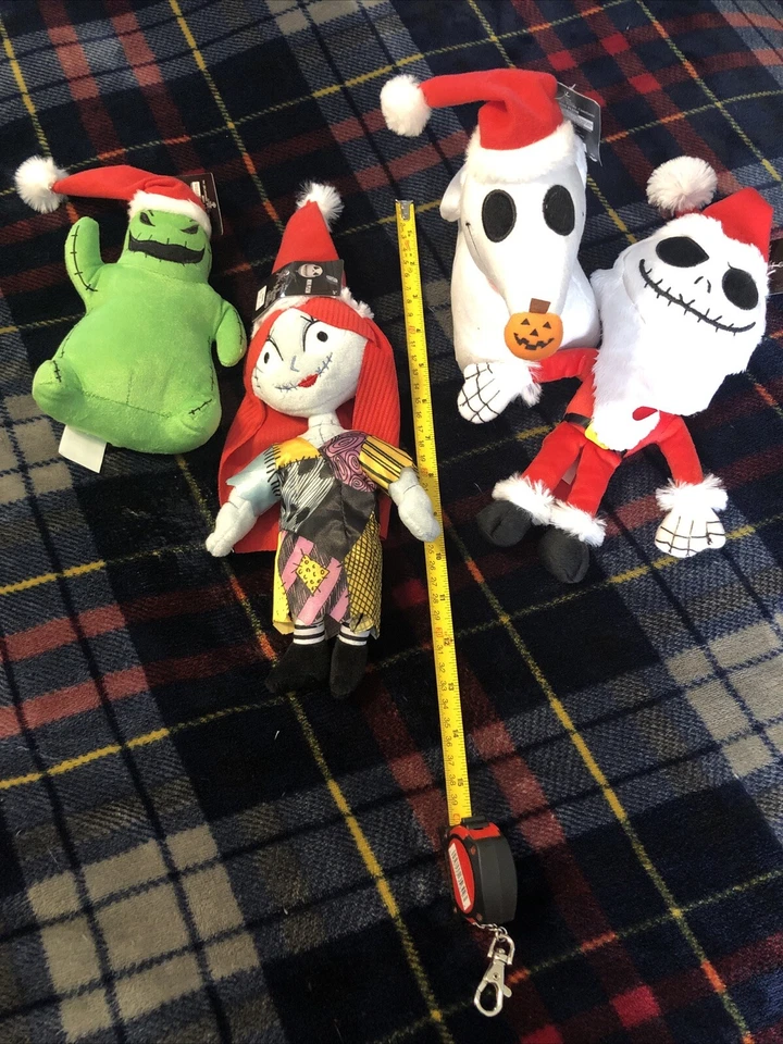 Disney Pesadilla antes de Navidad Mini Peluche Personajes y Pegatinas NUEVO Foto 3 de 4