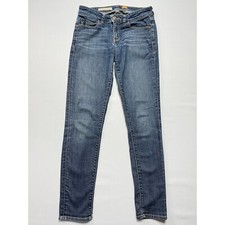 Pilcro  the Letterpress Ankle Skinny Jeans Dark Wash Denim Size 27