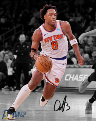 ニューヨークニックスOG Anunoby ポスター フレーム付き アヌノビー og