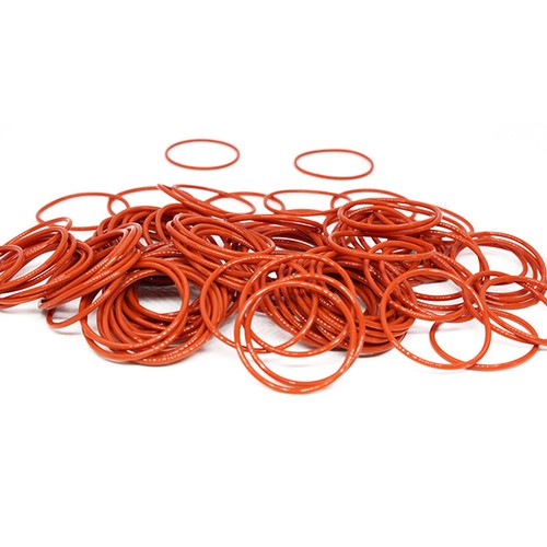 Rot Silikon O-Ringe Dichtungsringe 1.5mm Schnurstärke Dichtring Oring AD 5-46mm - Picture 4 of 10