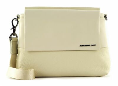 MANDARINA DUCK Athena Flapover Crossover Umhängetasche Tasche Cream-White Beige